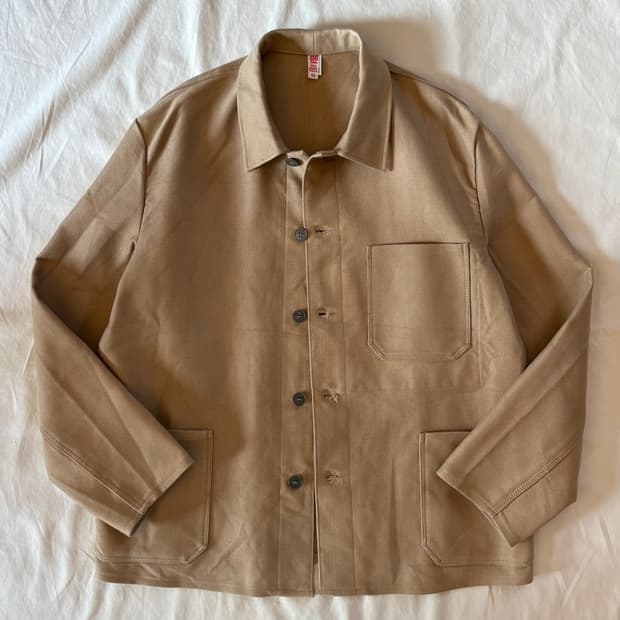 [56] 70s 독일 rofa 헤비 몰스킨 워크 자켓