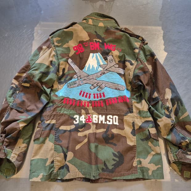80s u.s army m65 필드 자켓