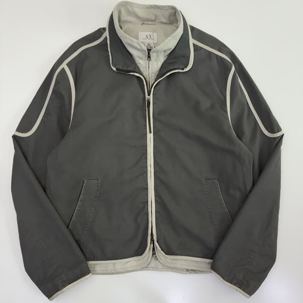 Armani Exchange 알미니 엑체인지 2-way 그레이 자켓