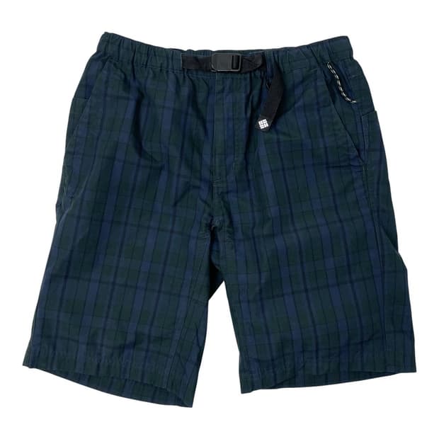 컬럼비아 벨트 체크 반바지 M
