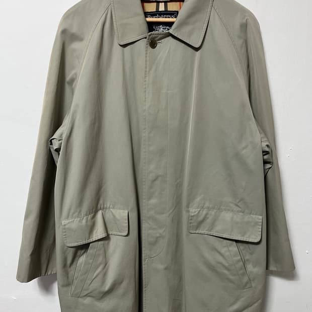 100 Burberry 버버리 올드스쿨 코트 정품