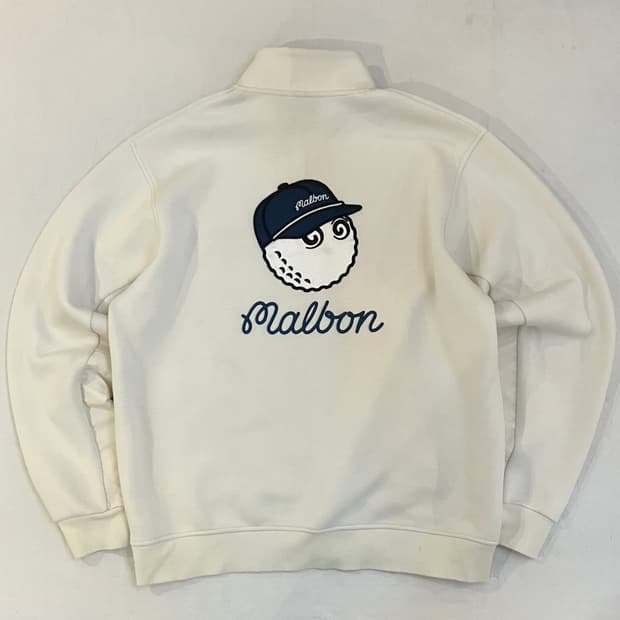 국내정품) 말본 남성 골프 반집업 맨투맨