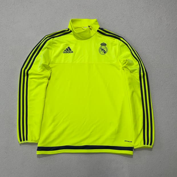 아디다스 레알 마드리드 축구 유니폼 져지 트레이닝 탑 100