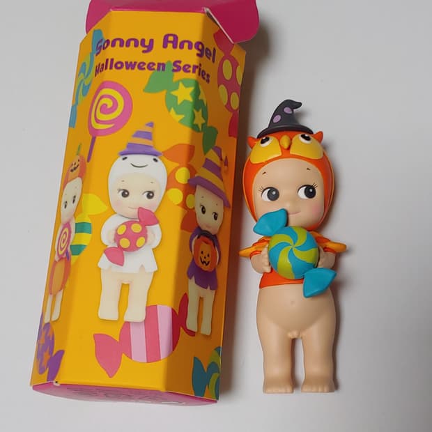 소니엔젤 피규어 한정판 할로윈 올빼미