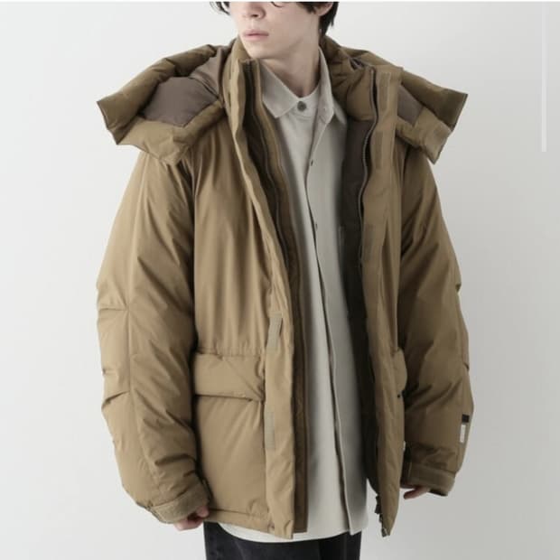 XL 다이와피어39 고어텍스 인피니움 익스페디션 다운 자켓 패딩 베이지