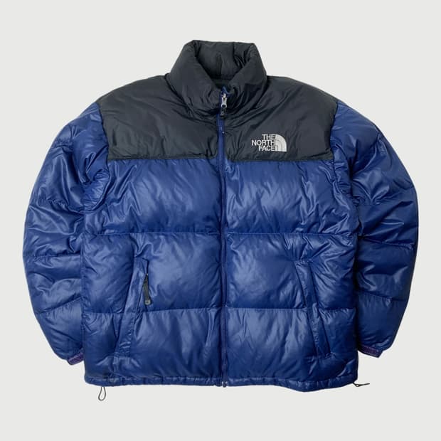 [L/정품] 노스페이스 700 눕시 패딩 블루