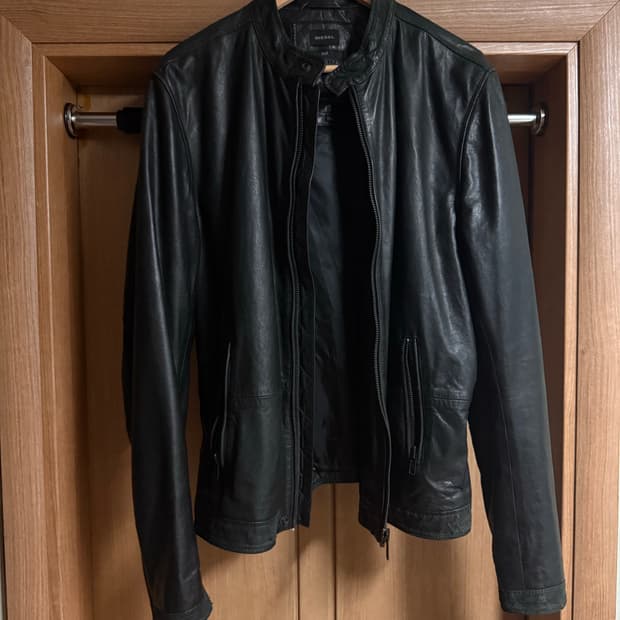디젤 양가죽 자켓 (착샷)