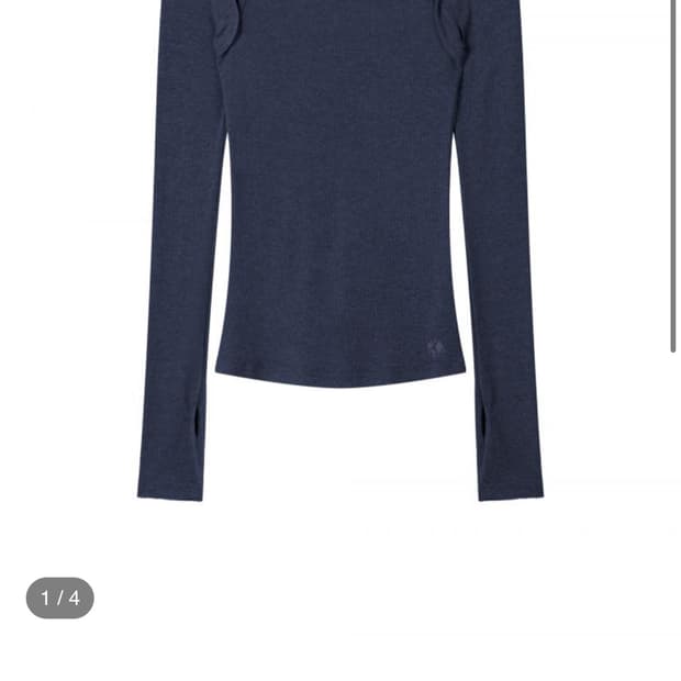 BOLERO LONG SLEEVE TEE (MIDNIGHT-BLUE)