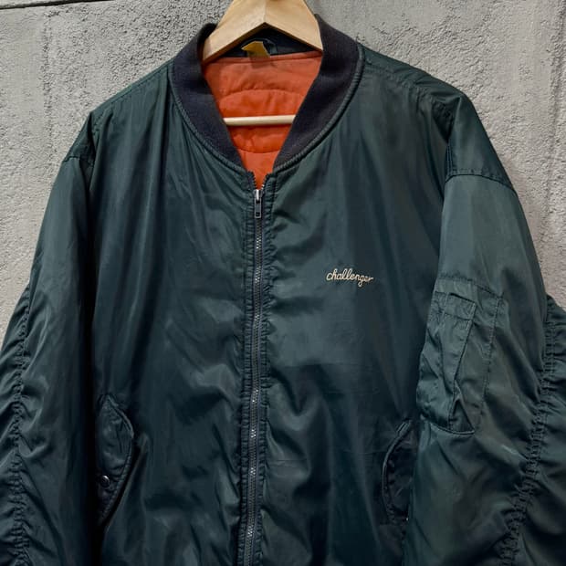 90s 챌린저 ma-1 항공 점퍼 (XL)  