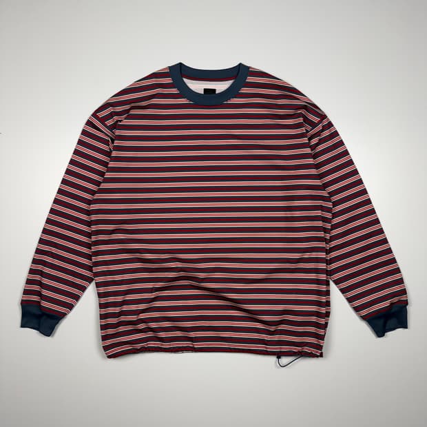 (110) 다이와피어39 테크 드로우스트링 멀티 보더 롱슬리브