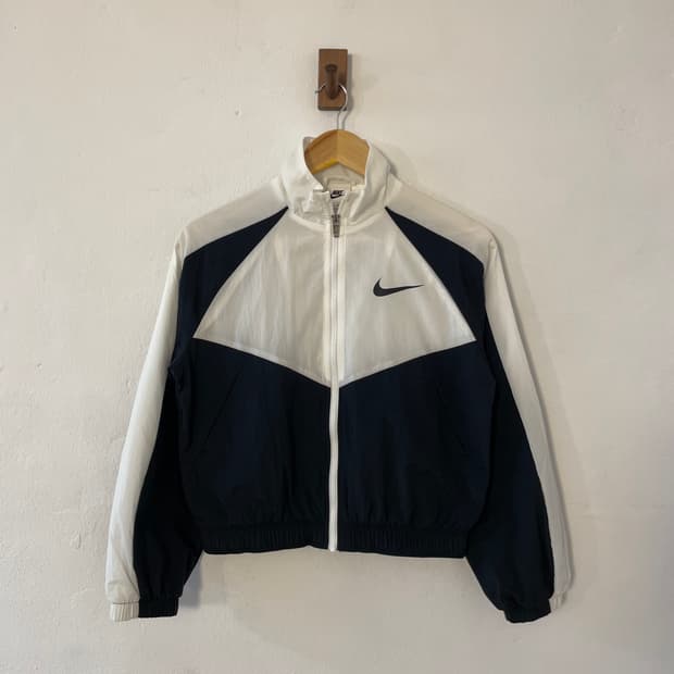 나이키 빅 스우시 크롭 자켓 
