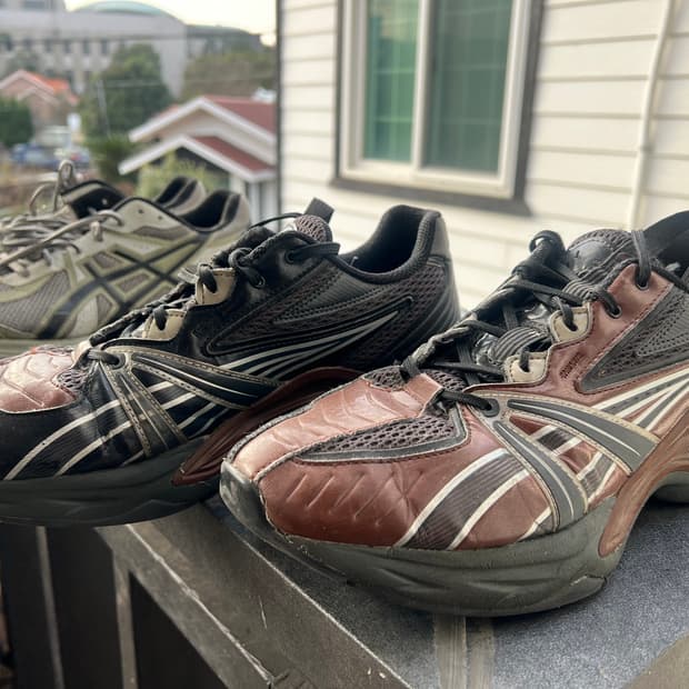 아식스 HN2-S 프로토블라스트 초콜릿 브라운