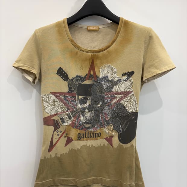 존갈리아노 반팔티셔츠