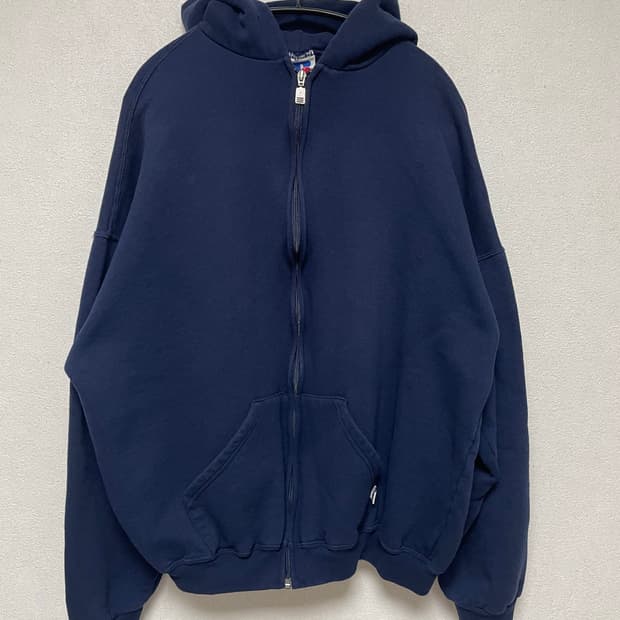 90s russell athletic hoodie zip
