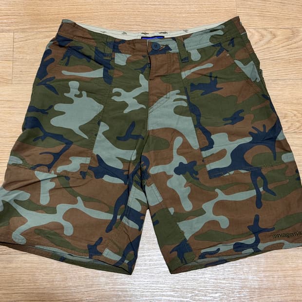 파타고니아 쇼츠 반바지 카모 30