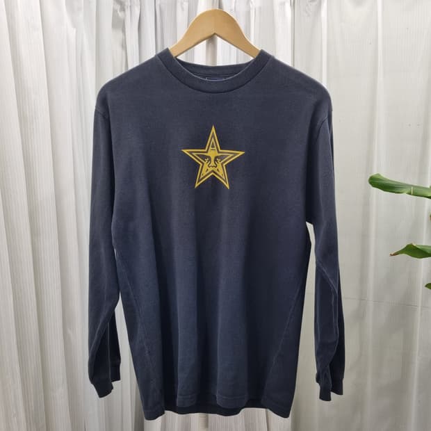 오베이 OBEY 스타 로고 프린트 긴팔 티셔츠 1938