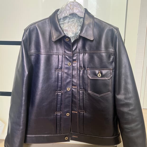 Y'2 leather IB-140 인디고호스 1세대 타입 자켓