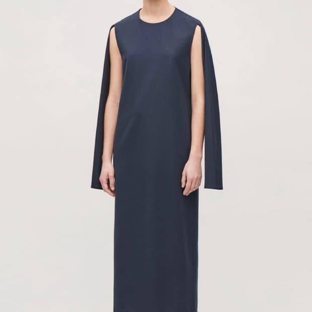 cos 컷아웃 롱드레스