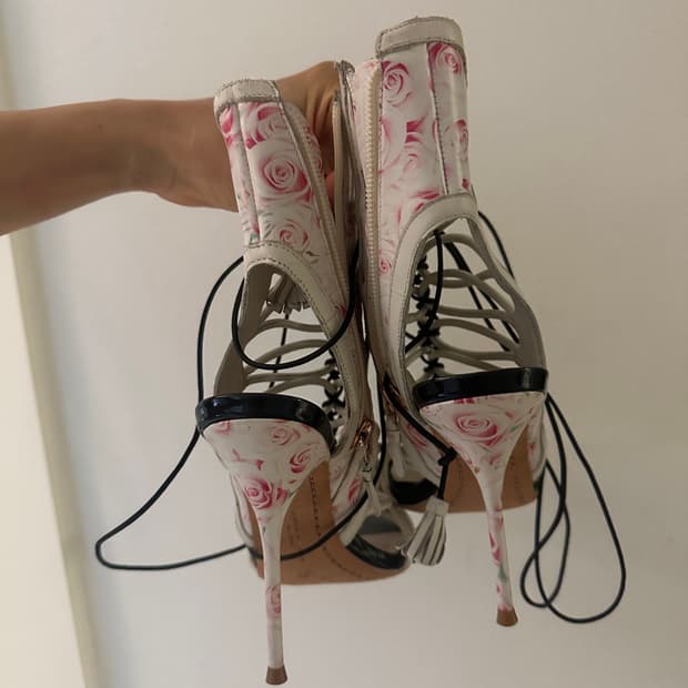 소피아 웹스터 오리엔탈 로즈 글래디에이터힐