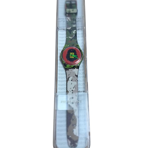 SWATCH 빈티지 스와치 체게바라 시계 TIC TIC BOOM