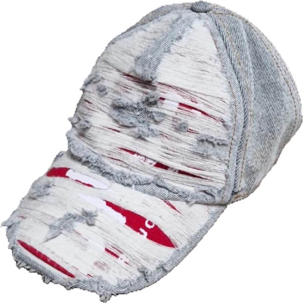 Diesel Denim Destroyed Cap 
