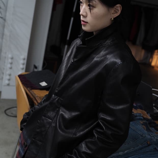ISAMU KATAYAMA BACKLASH horsehide coat