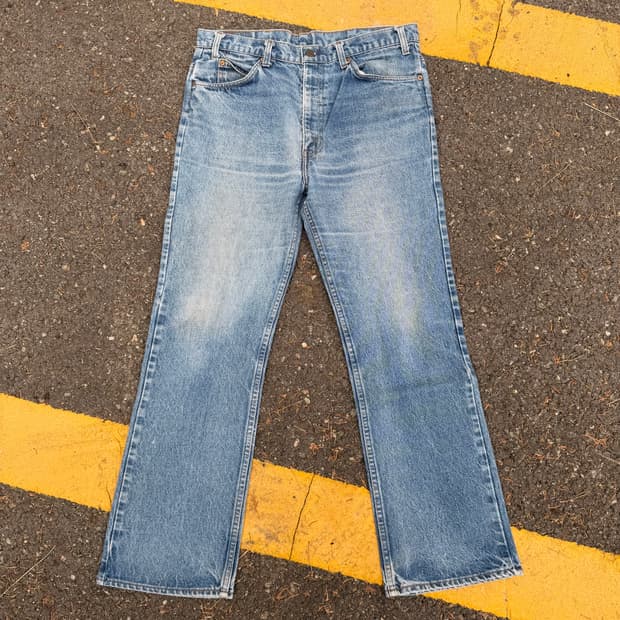 80s USA 빈티지 리바이스 517 오렌지탭 W36 L31