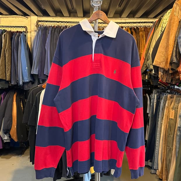 폴로 랄프로렌 럭비셔츠 럭비티셔츠