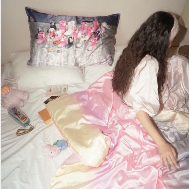 이수키아트 X 규린 콜라보 이불 & 베개 커버 세트