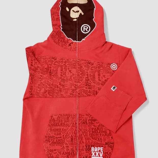 🦍 베이프 (Bape) 25주년 후드집업