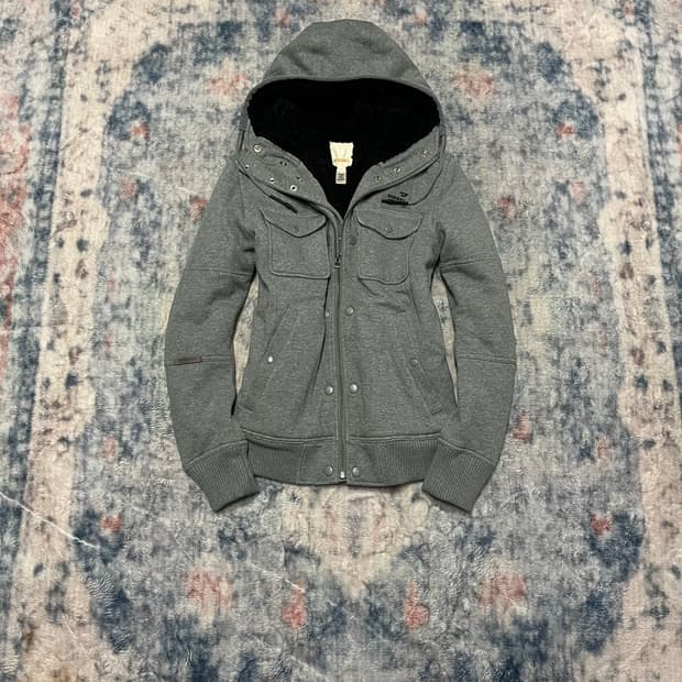 Diesel 00s fur liner hood jacket