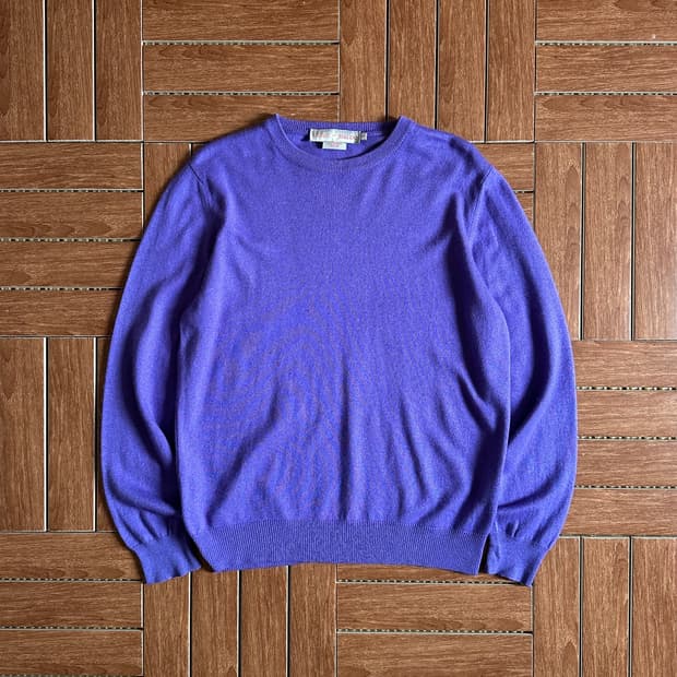 Luigi Baldo cashmere silk knit sweater