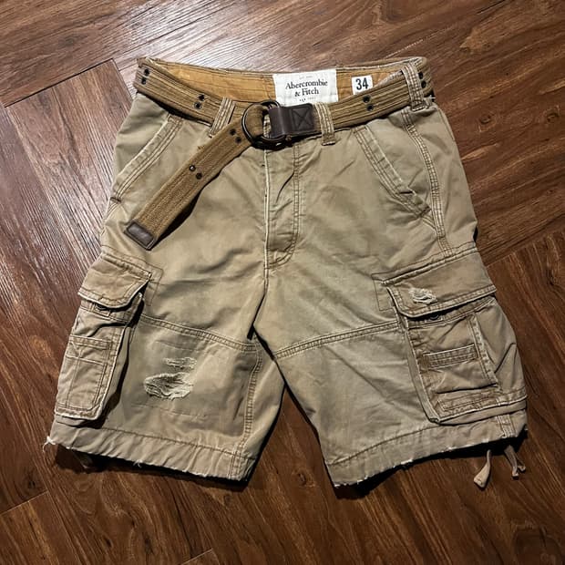 Abercrombie Vintage Distressed Shorts