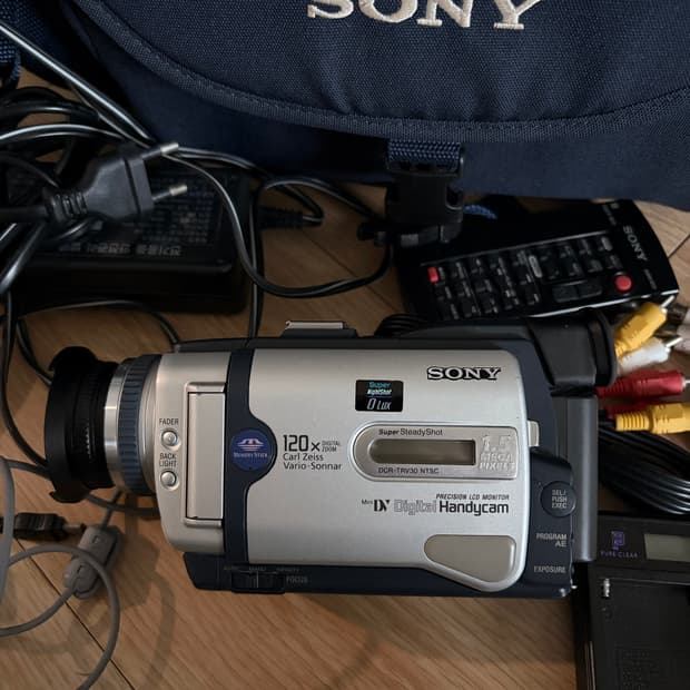 Sony Trv30 빈티지 캠코더