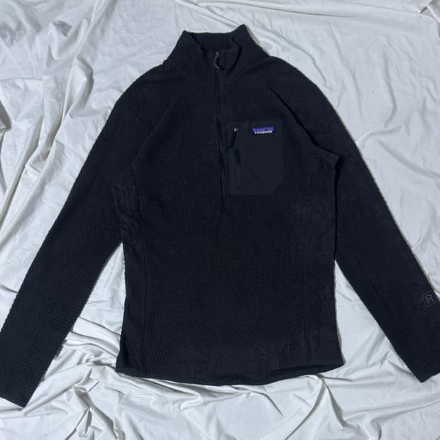파타고니아 r1 에어 짚 넥 플리스 자켓