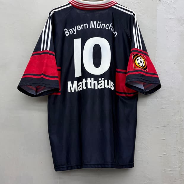 아디다스 97-99 바이에른 뮌헨 홈 리그킷 로타어 마테우스