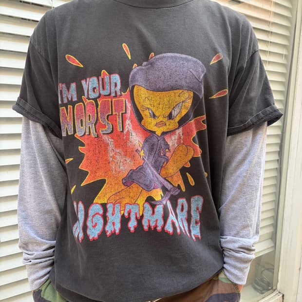 00‘s Looney Tunes Tweety Bird T-shirt 