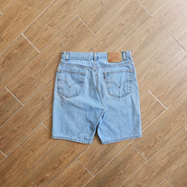 90'S LEVIS 505 구제 리바이스 505 데님쇼츠 청반바지 32