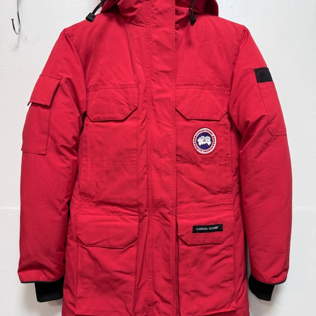캐나다구스 익스페디션 패딩 빨강 2XS