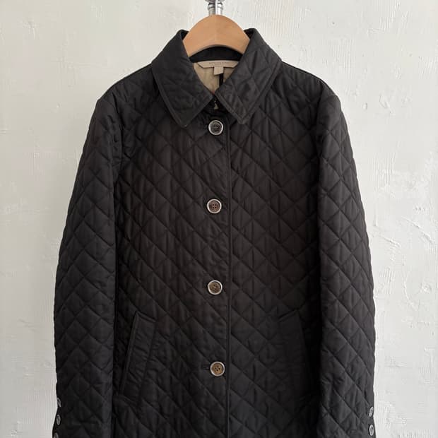 Burberry 버버리 브릿 블랙 퀄팅 자켓