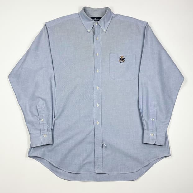 (오염, 실측2XL) 폴로 랄프로렌 베어 클래식 옥스포드 셔츠