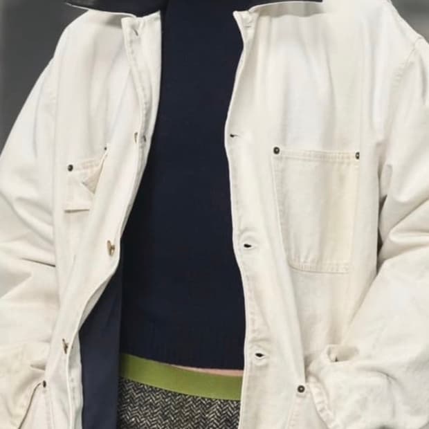프라다 캔버스 워크 자켓