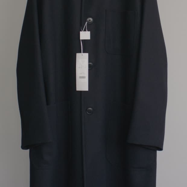 코모리 울 캐시미어 밀리터리 코트 3