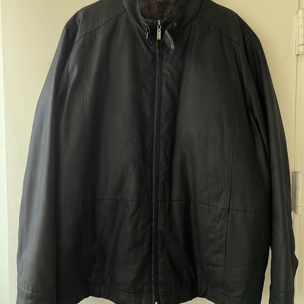 Vintage rabbit fur jacket