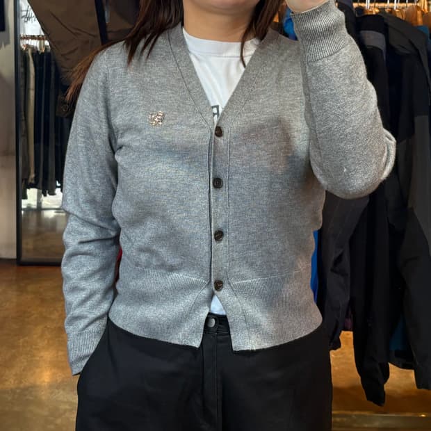 제너럴아이디어 그레이 가디건