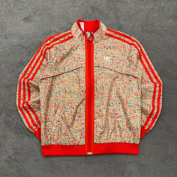 67 아디다스 플라워 바람막이 자켓