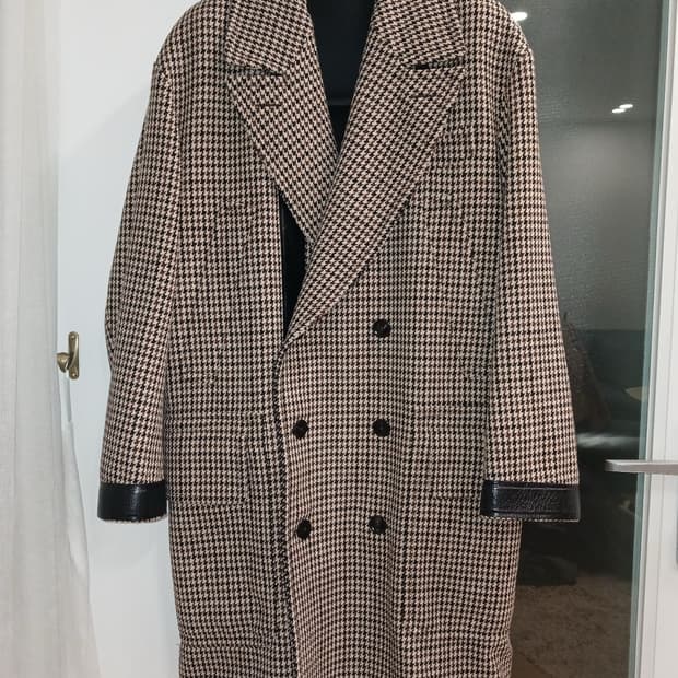 TOM FORD WOOL OVERSIZED DOUBLE COAT