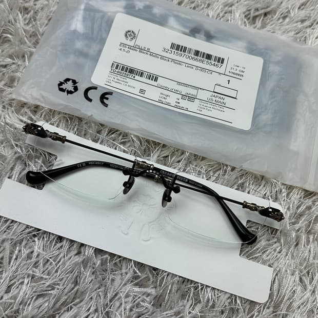 [55-20-144] 정품 크롬하츠 필스 3 매트 블랙 플라스틱