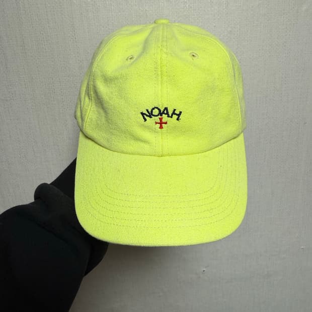 Noah 노아 네온 캔버스 캡 모자