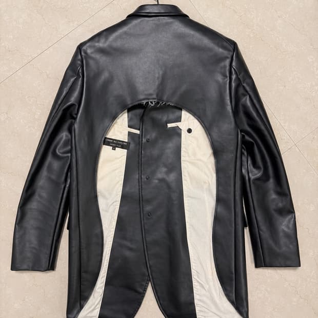 Comme des garcons homme plus leather